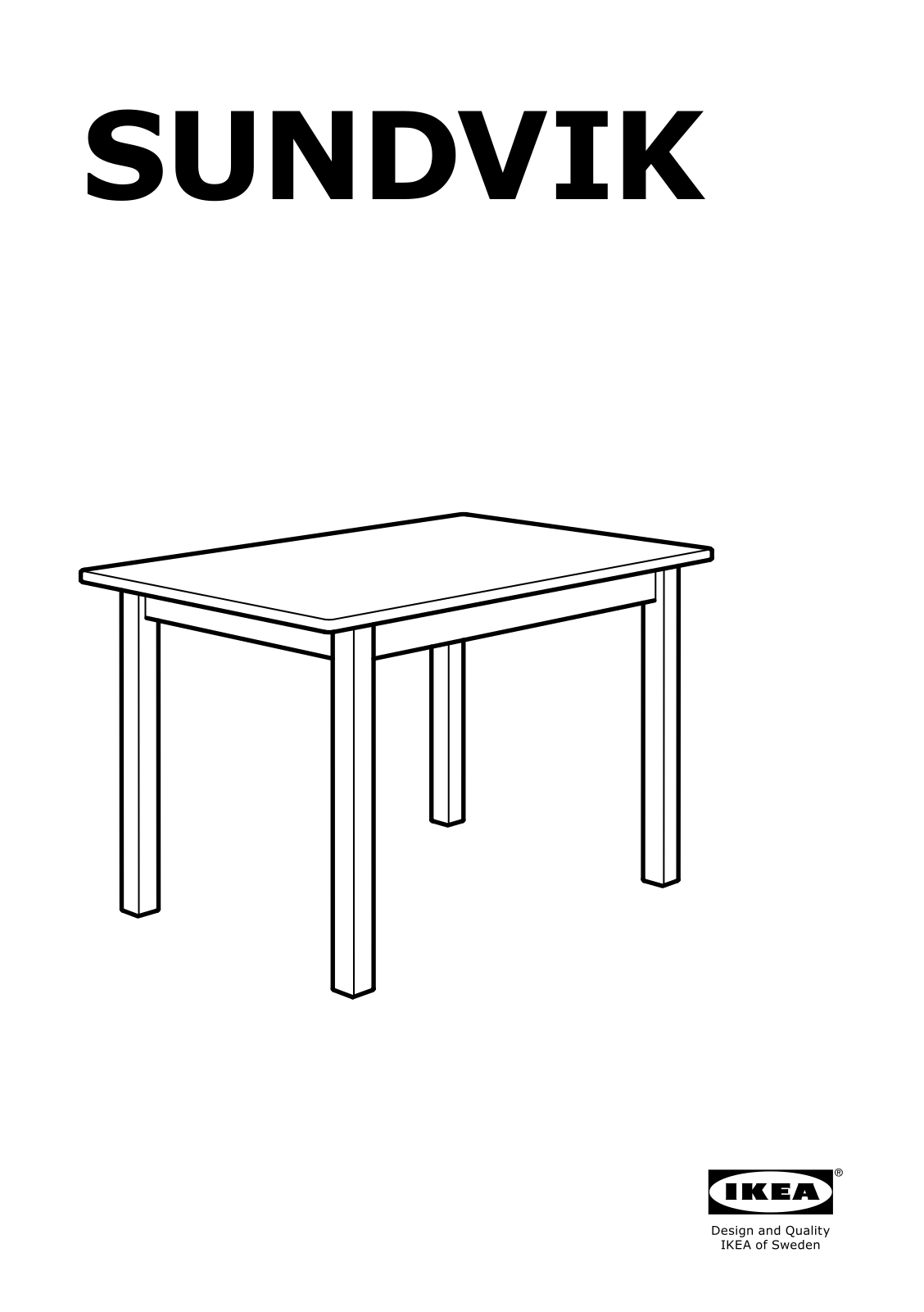 Ikea 90210777, 10201673 Assembly instructions