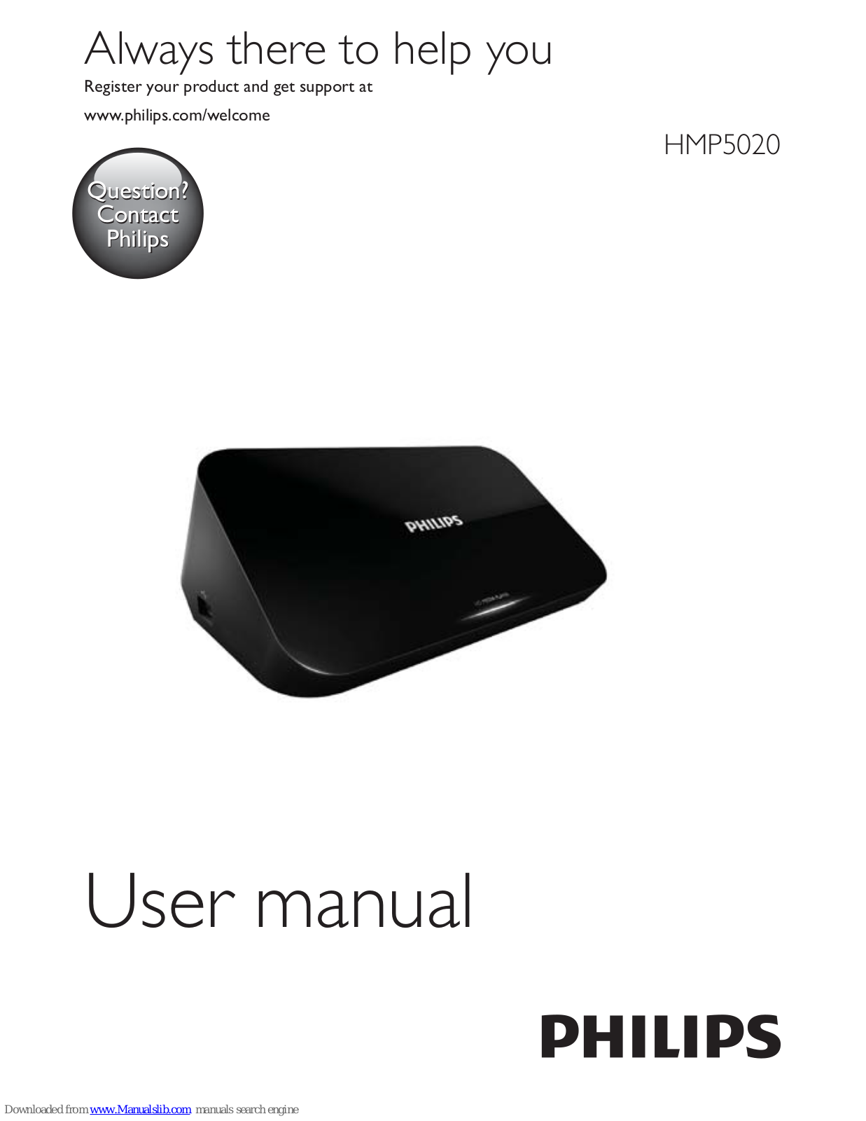 Philips HMP5020 User Manual