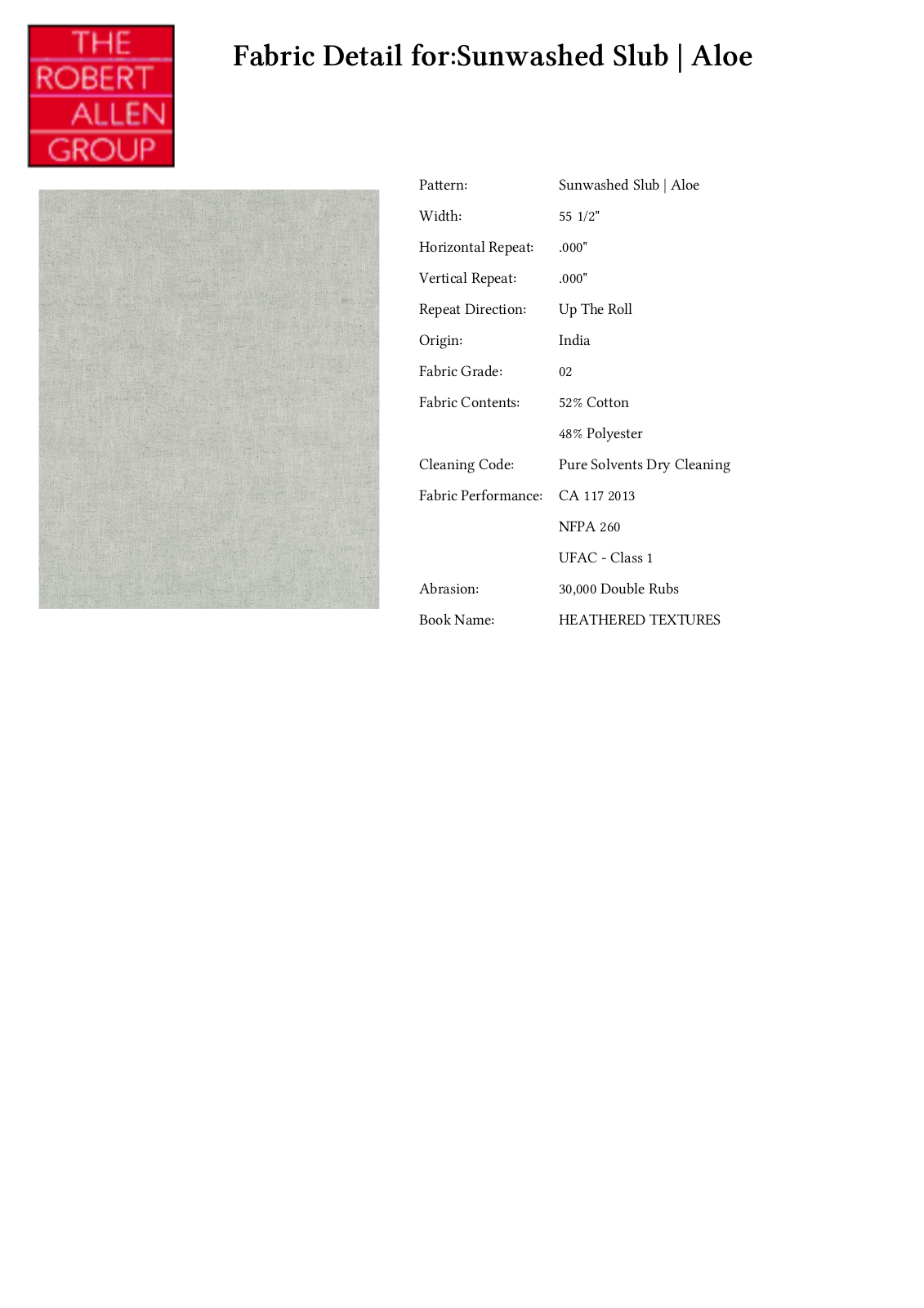 Robert Allen RALF1797 Specifications - ManualMachine.com