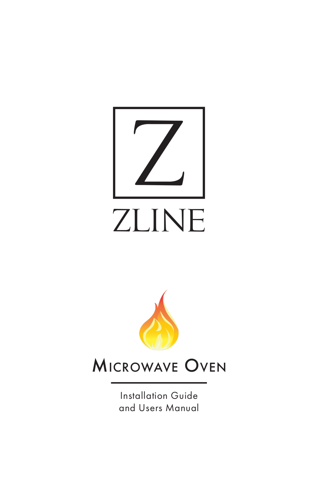 ZLINE MWO24 User Manual