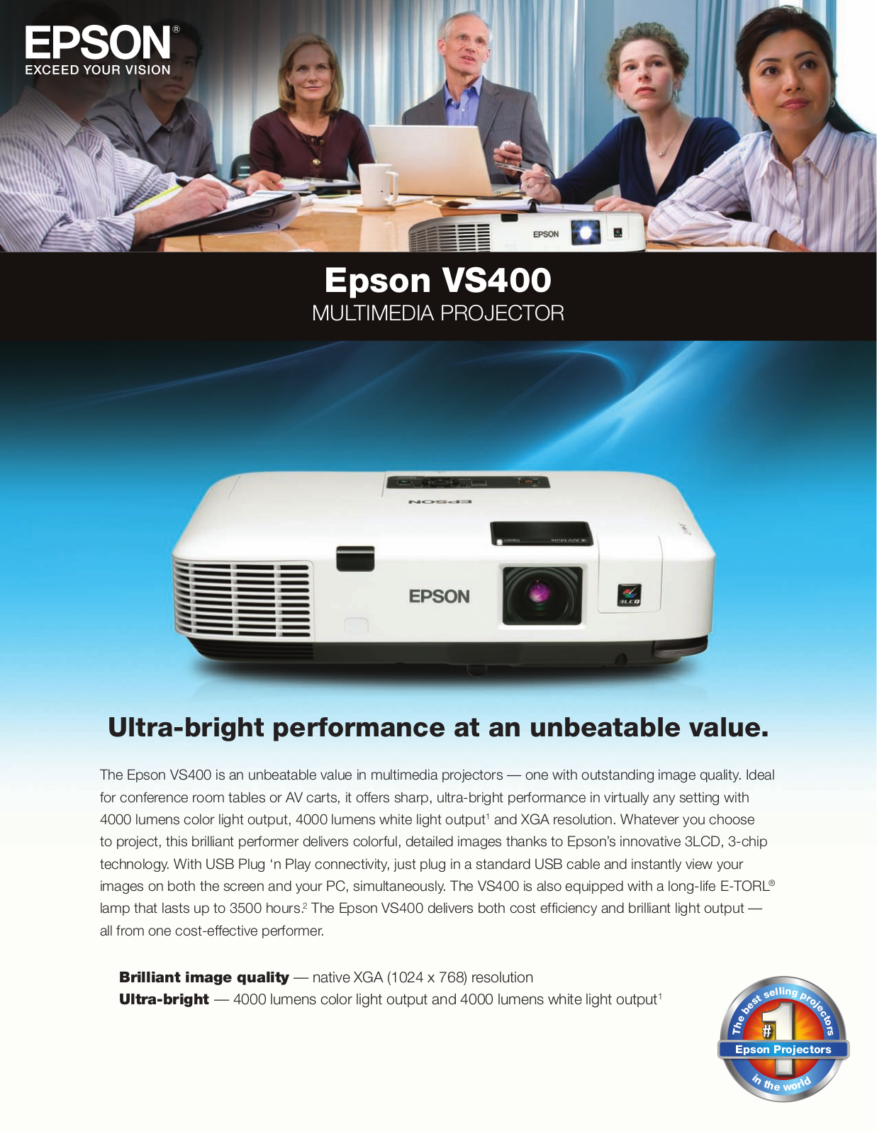 Epson VS400 User Manual