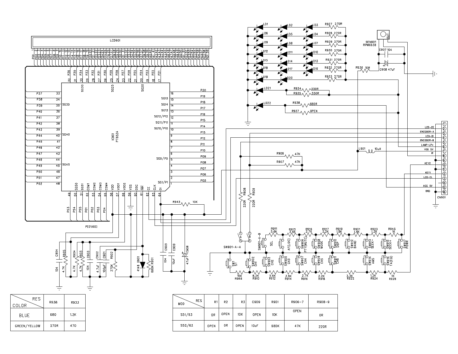 Mystery MMD-740 Principle KB