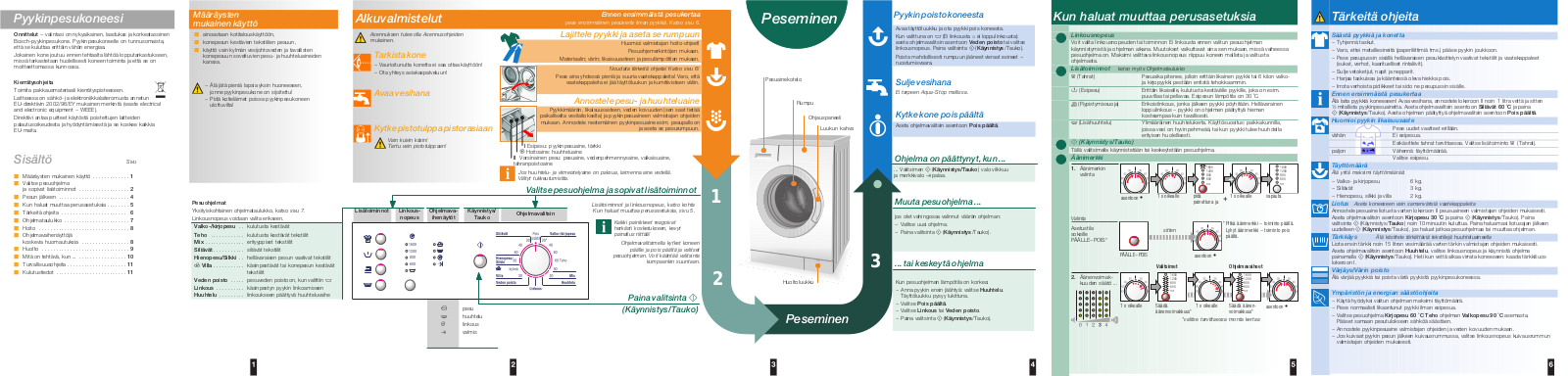 Bosch WAE32160NN User Manual