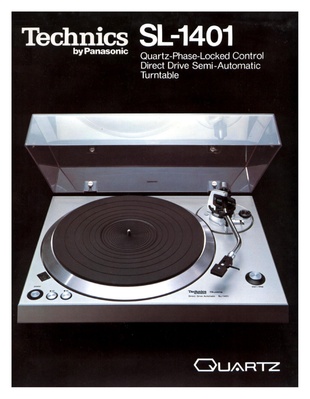 Technics SL-1401 Brochure