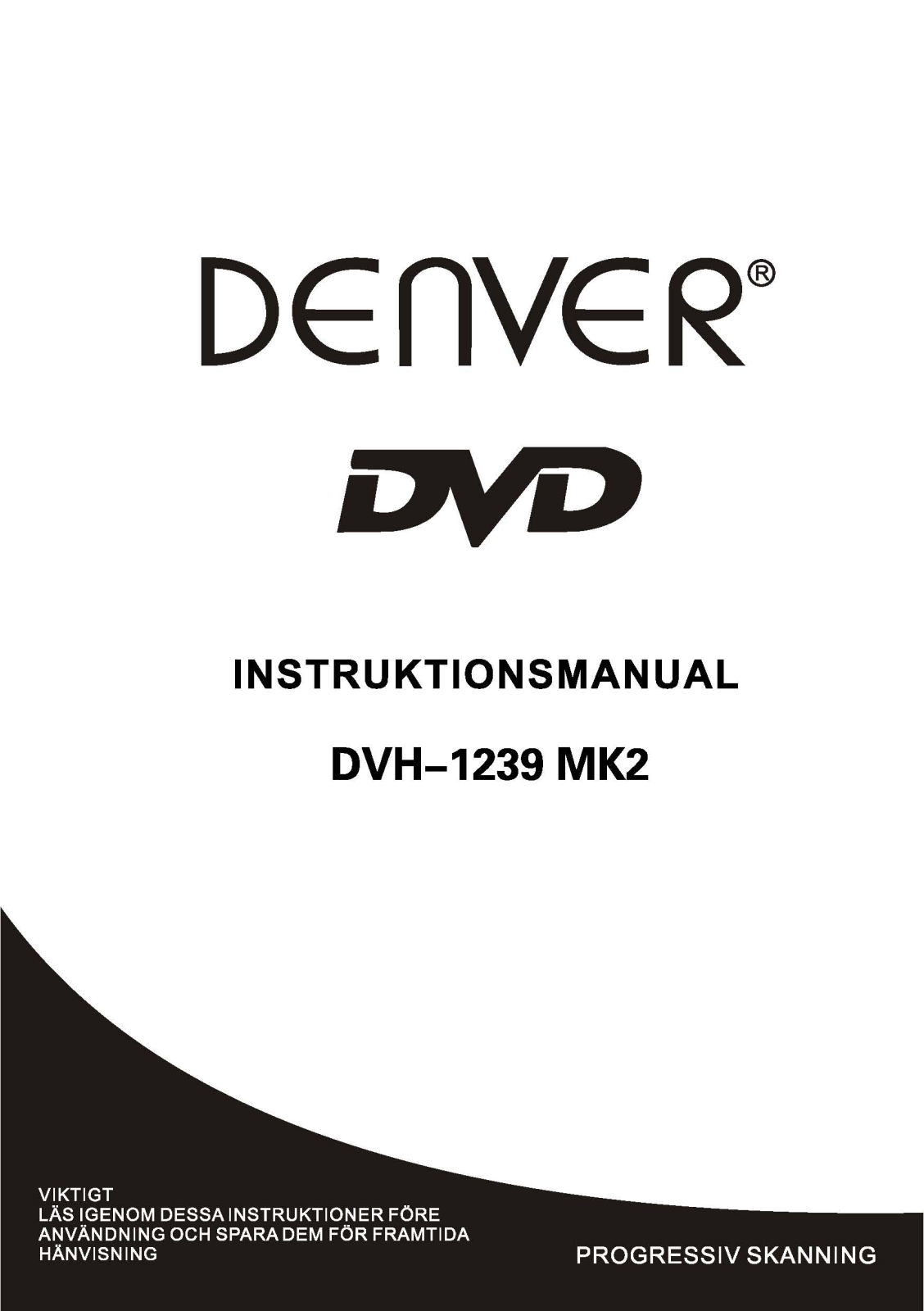 Denver DVH-1239 MK2 Instruction Manual