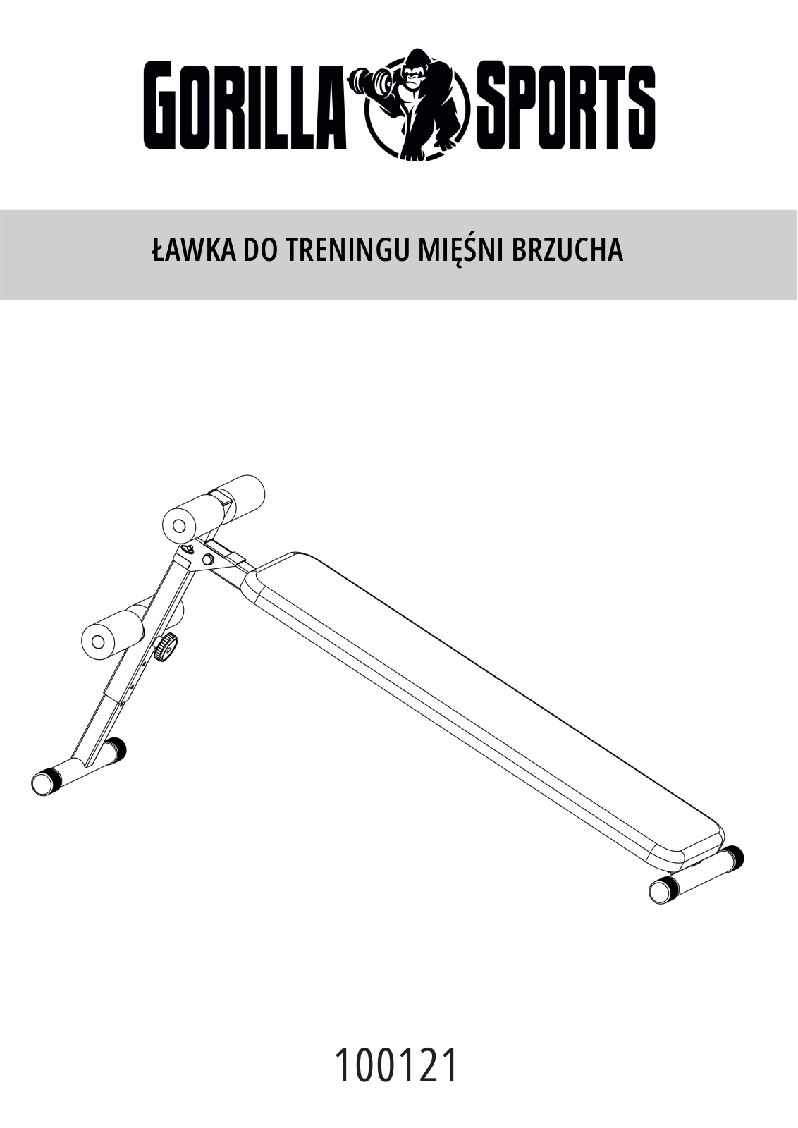 GORILLA SPORTS 100121 User guide - ManualMachine.com