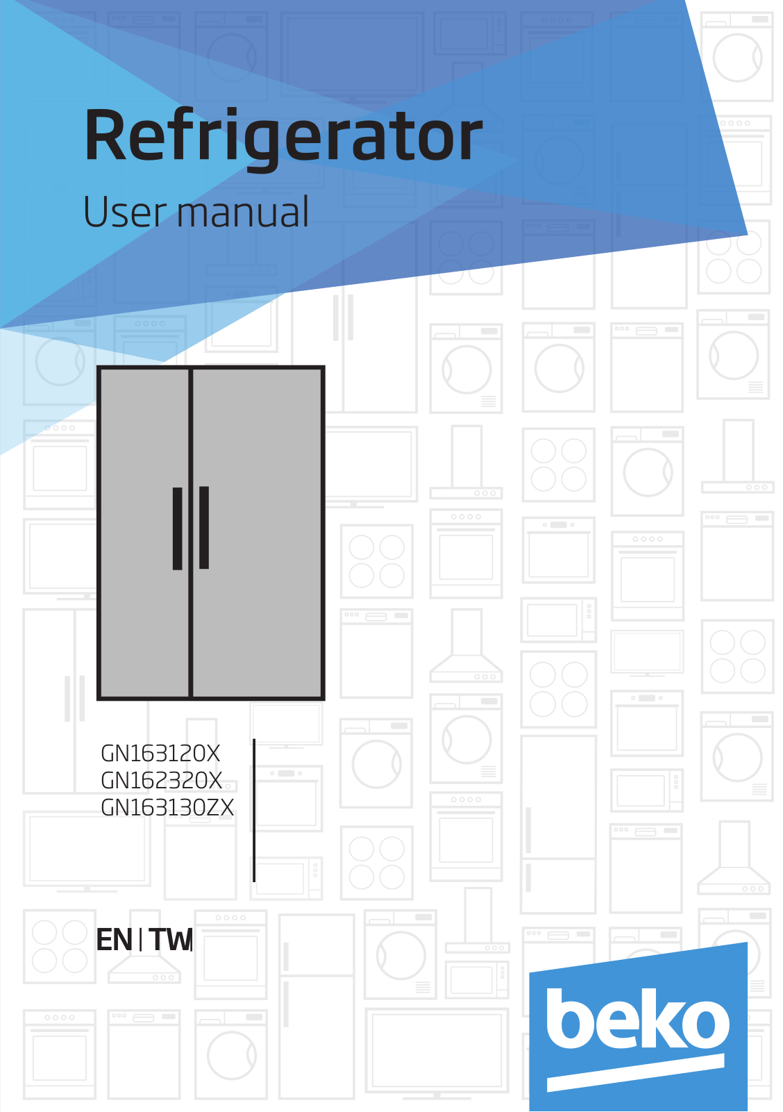 Beko GN163120X, GN162320X, GN163130ZX User manual