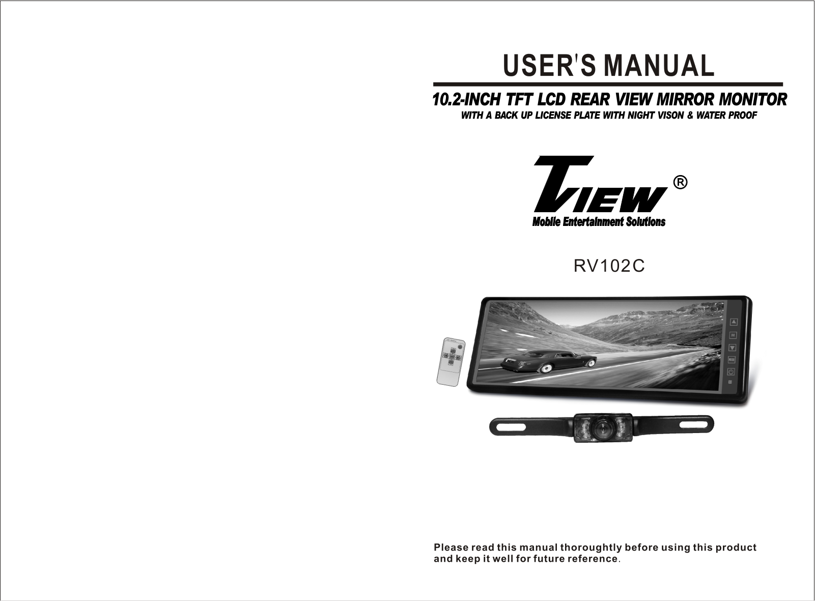 Tview RV102C User Manual