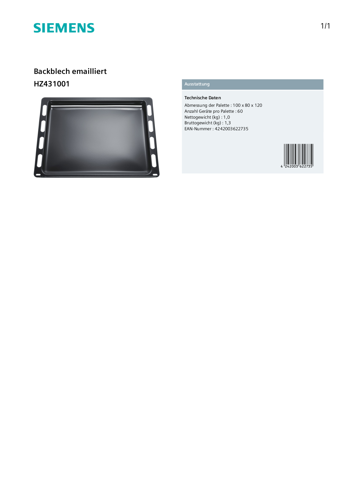 Siemens HZ431001 User Manual