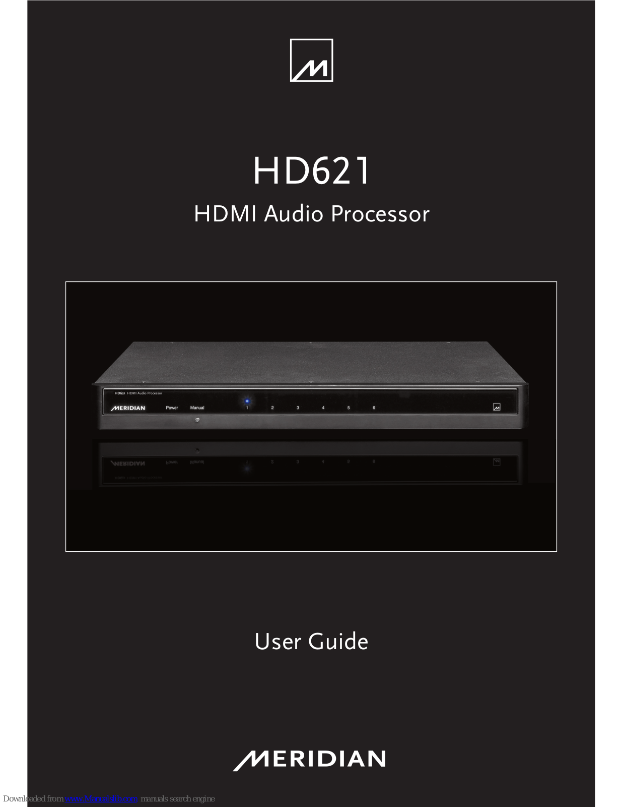 Meridian HD621 User Manual