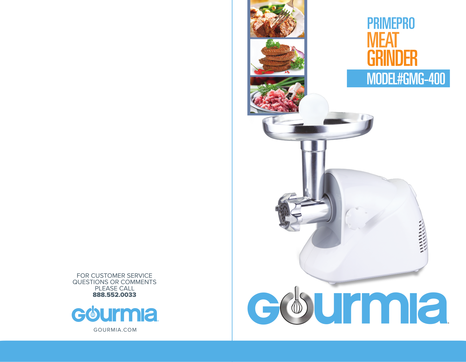 Gourmia GMG-400 User Manual