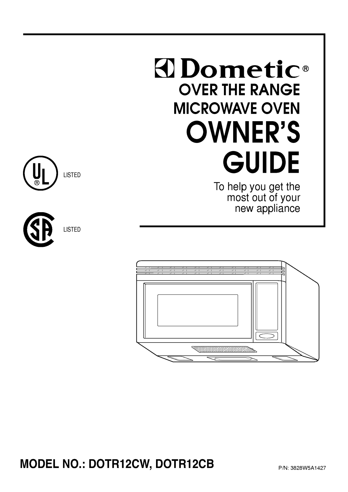 Lg Dotr12cb Owner's Manual