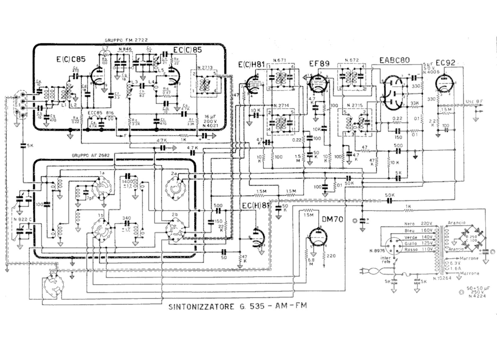 Geloso g535 schematic