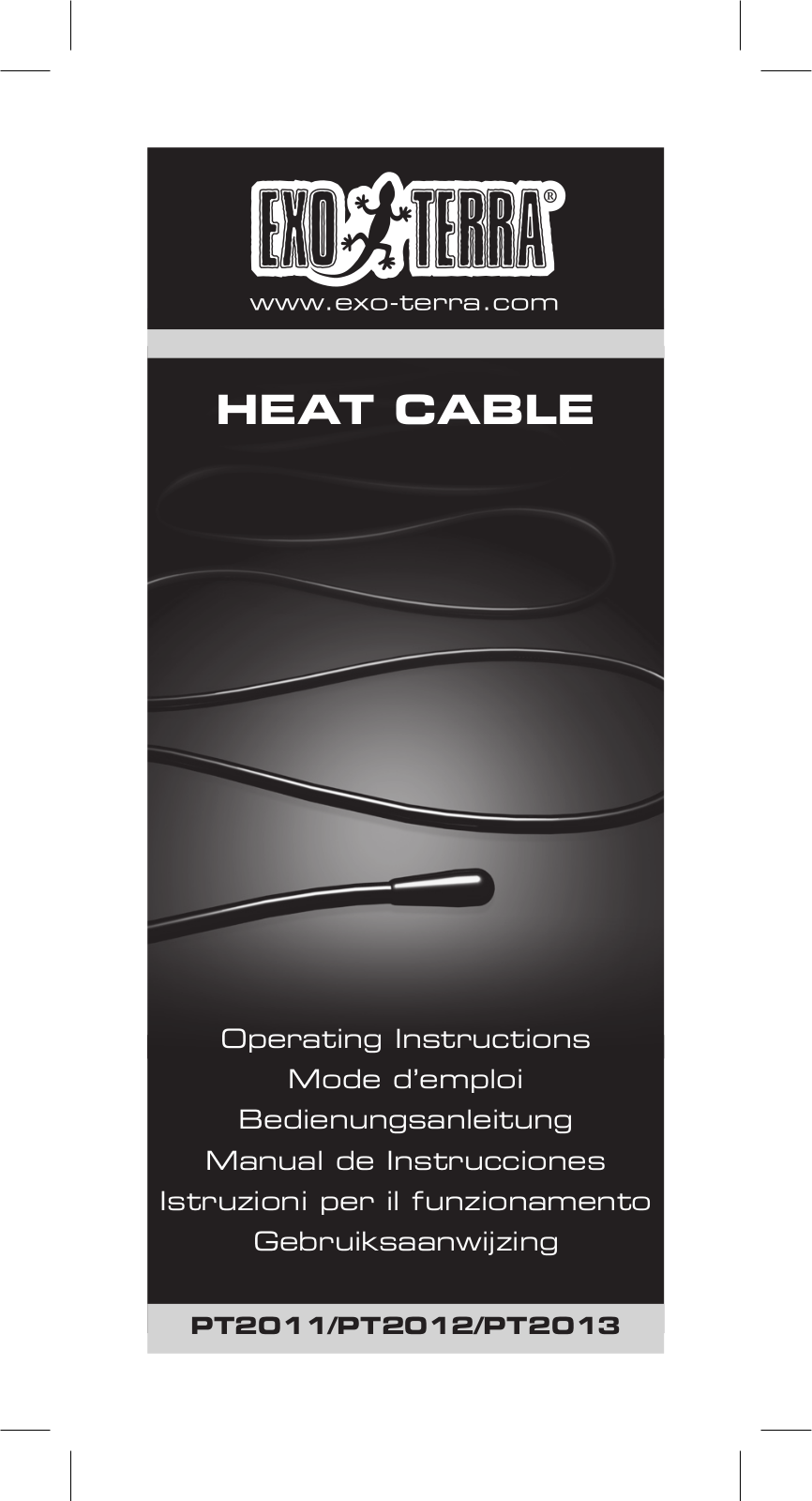 Exo Terra Heat Cable User Manual