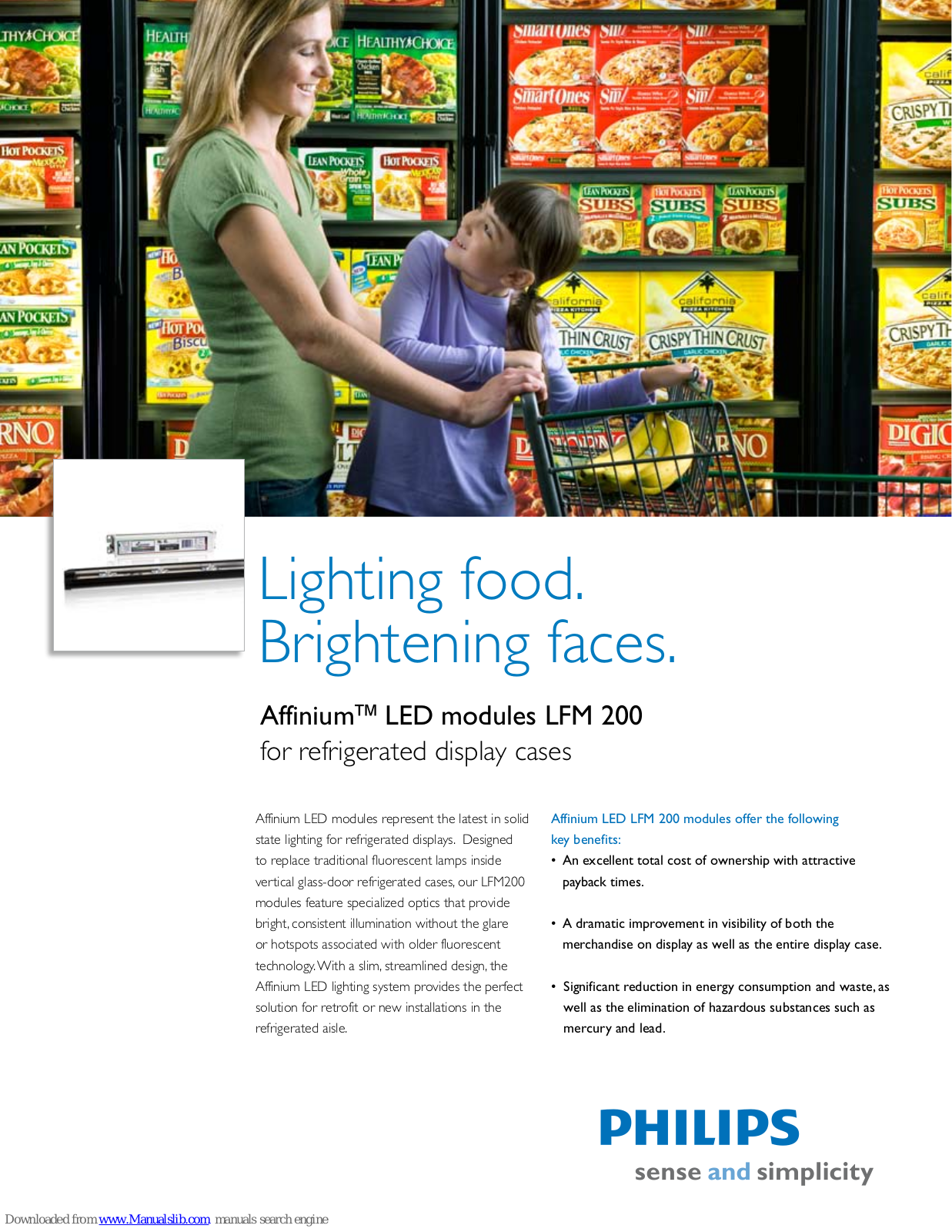 Philips Affinium LFM 200 Specifications - ManualMachine.com