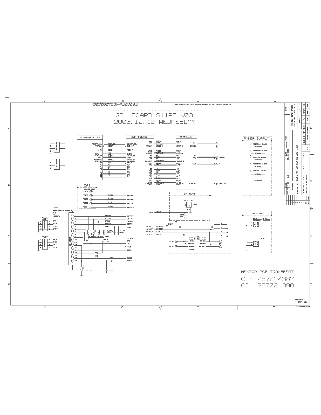 FLY S1190 Schematics 2