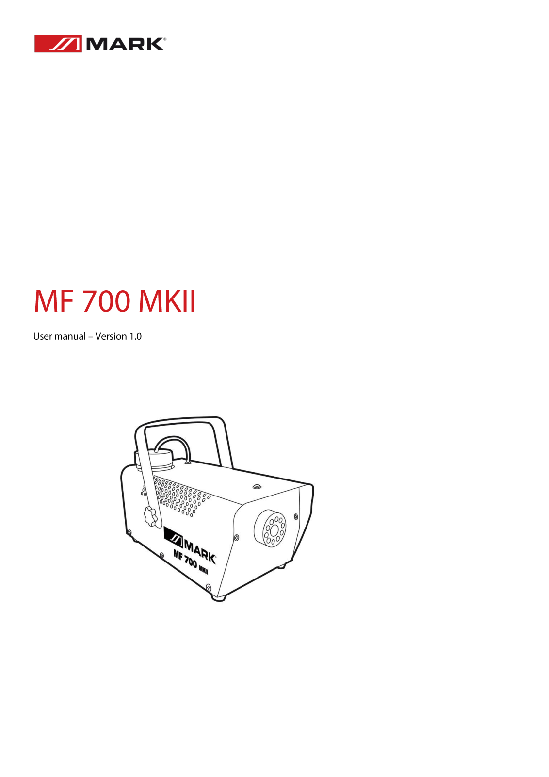 Mark MF 700 MKII User guide