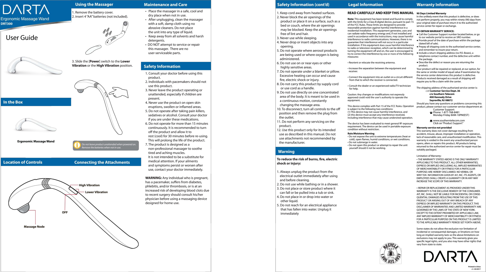 Darta DBT300 User Manual