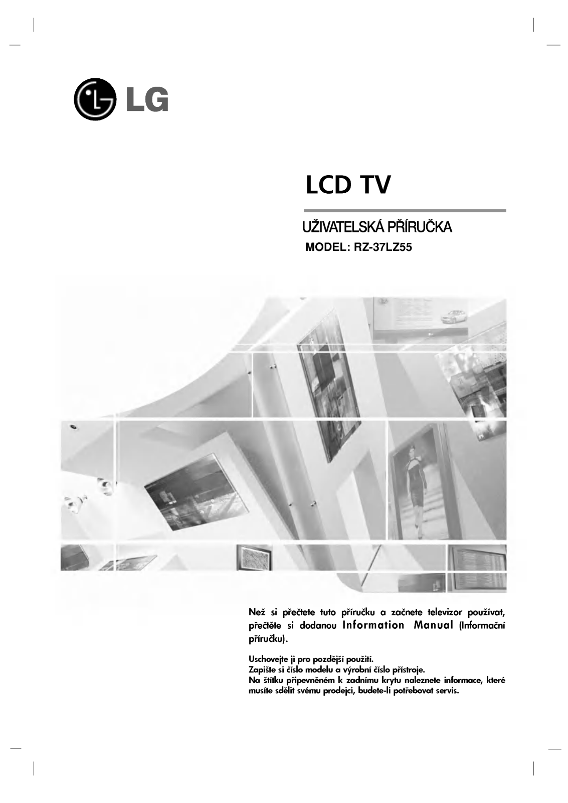 LG RZ-37LZ55 User manual