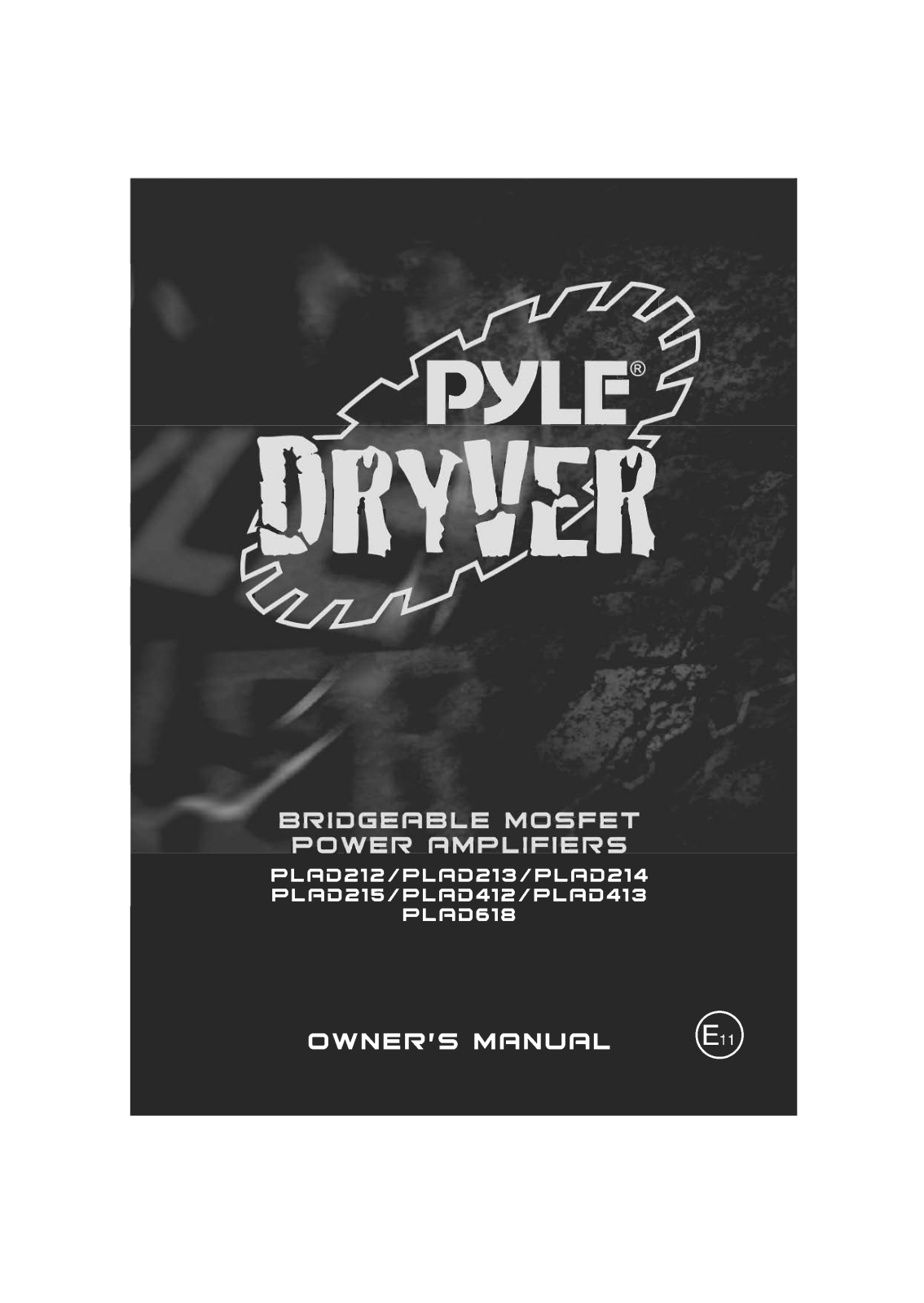 Pyle PLAD-212 Owners manual