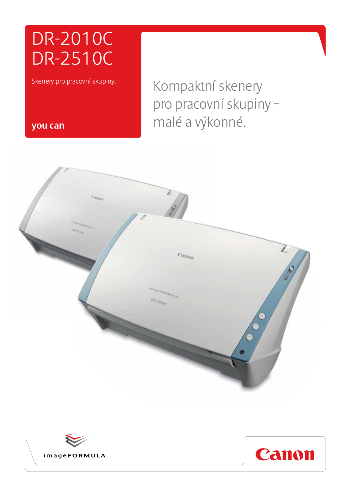 Canon IMAGEFORMULA DR-2510C, IMAGEFORMULA DR-2010C BROCHURE