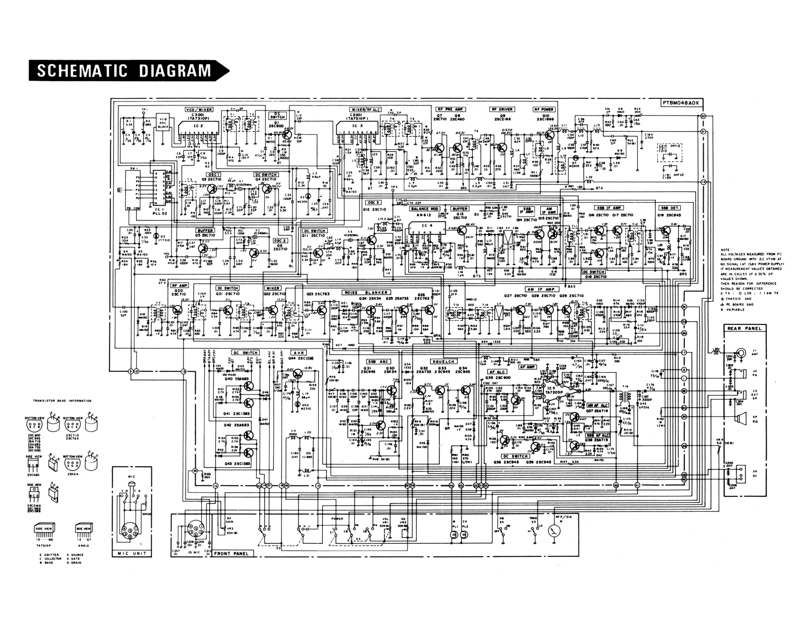 Midland 79-007 Schematic