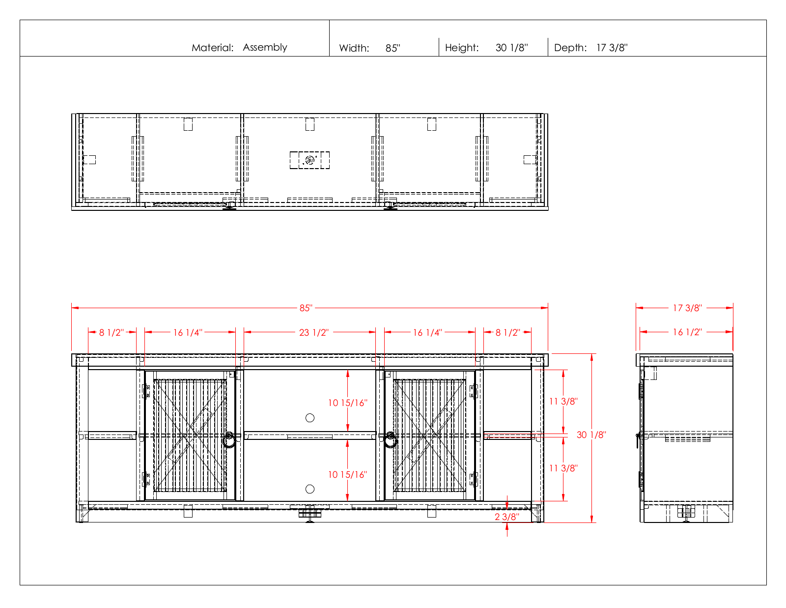 Foundstone W007744023 Dimensions - ManualMachine.com