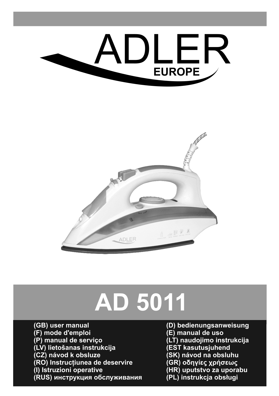 Adler AD 5011 User Manual