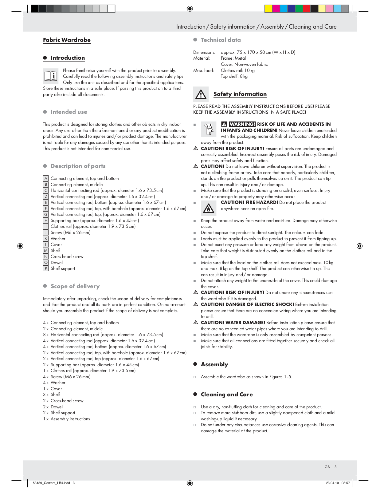 Ordex Z29776 User Manual