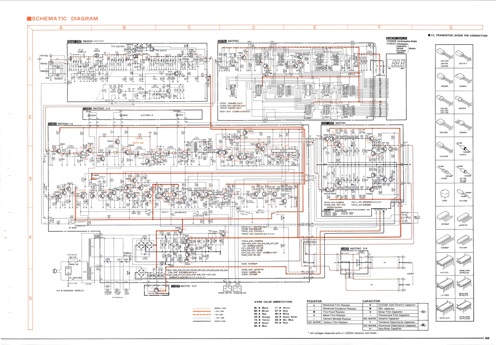 Yamaha T-2 Schematic