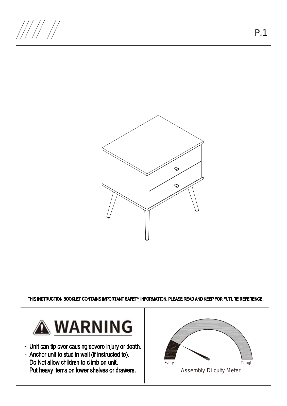 Wade Logan W004211521 Installation & Assembly - ManualMachine.com