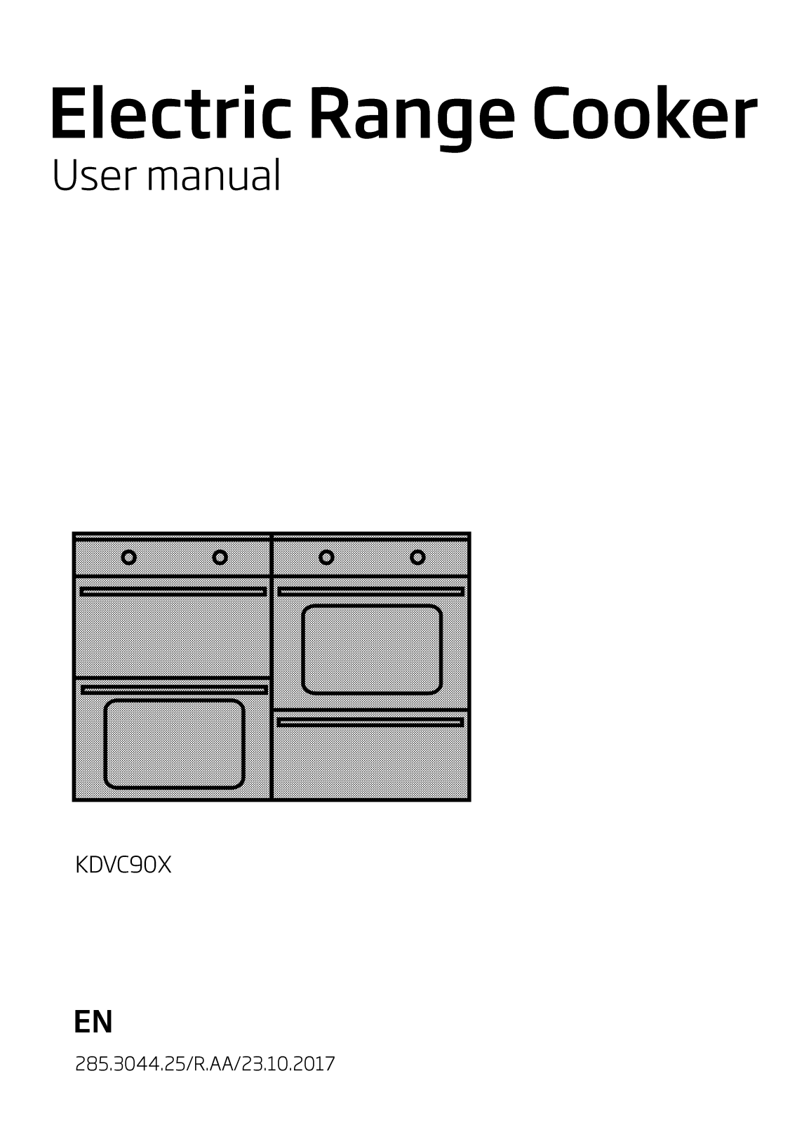 Beko KDVC90K Instruction manual