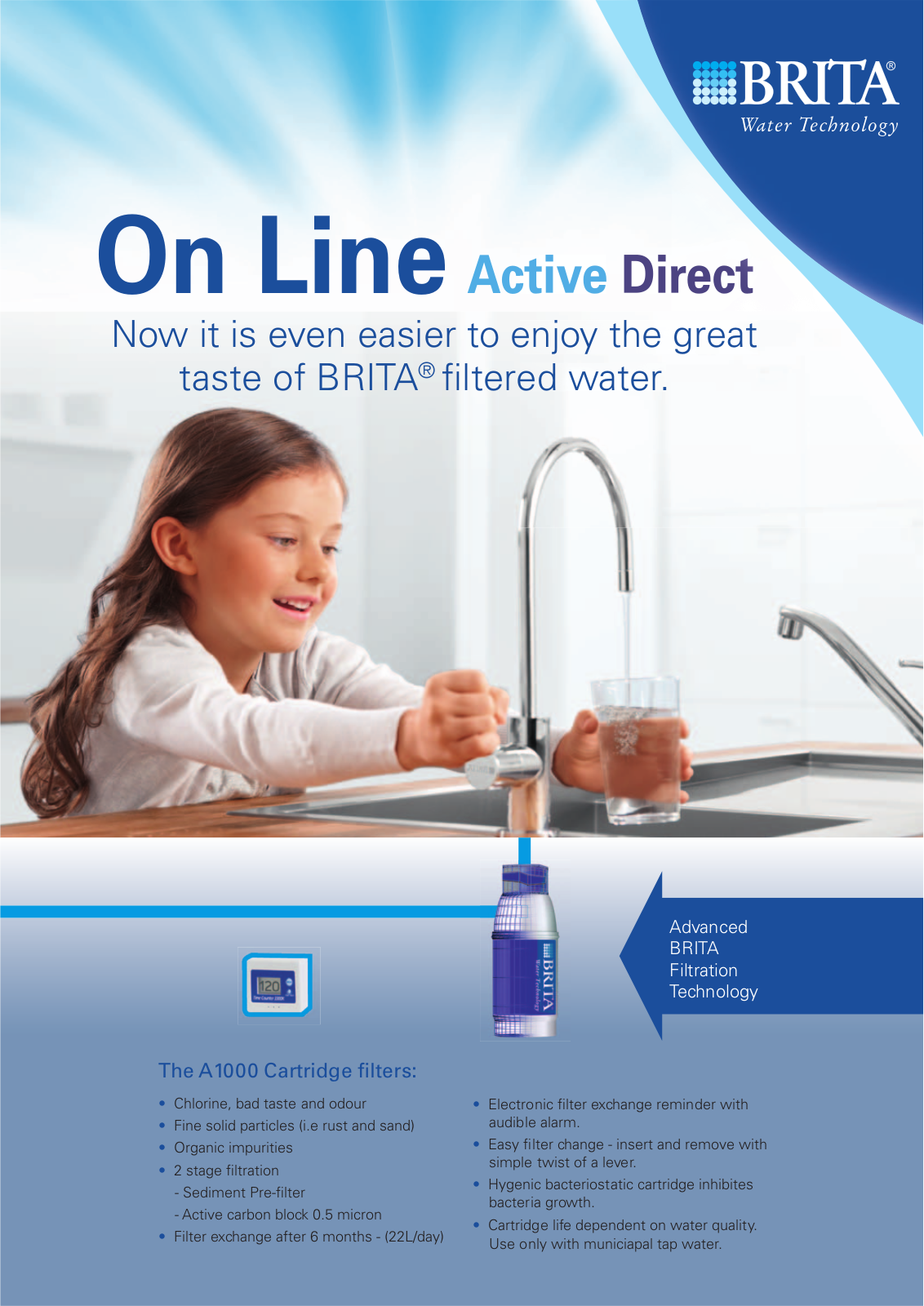 Brita On Line Active Direct Information Sheet