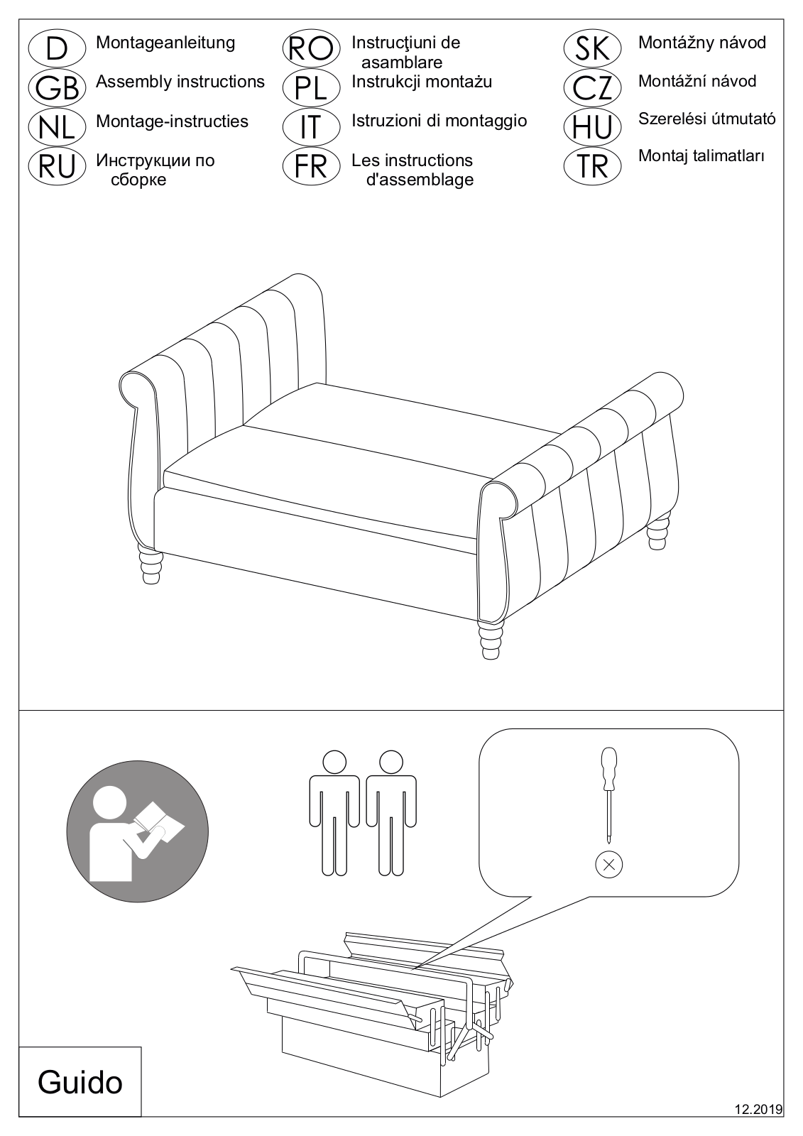 Guido Maria Kretschmer Chaumont Assembly instructions