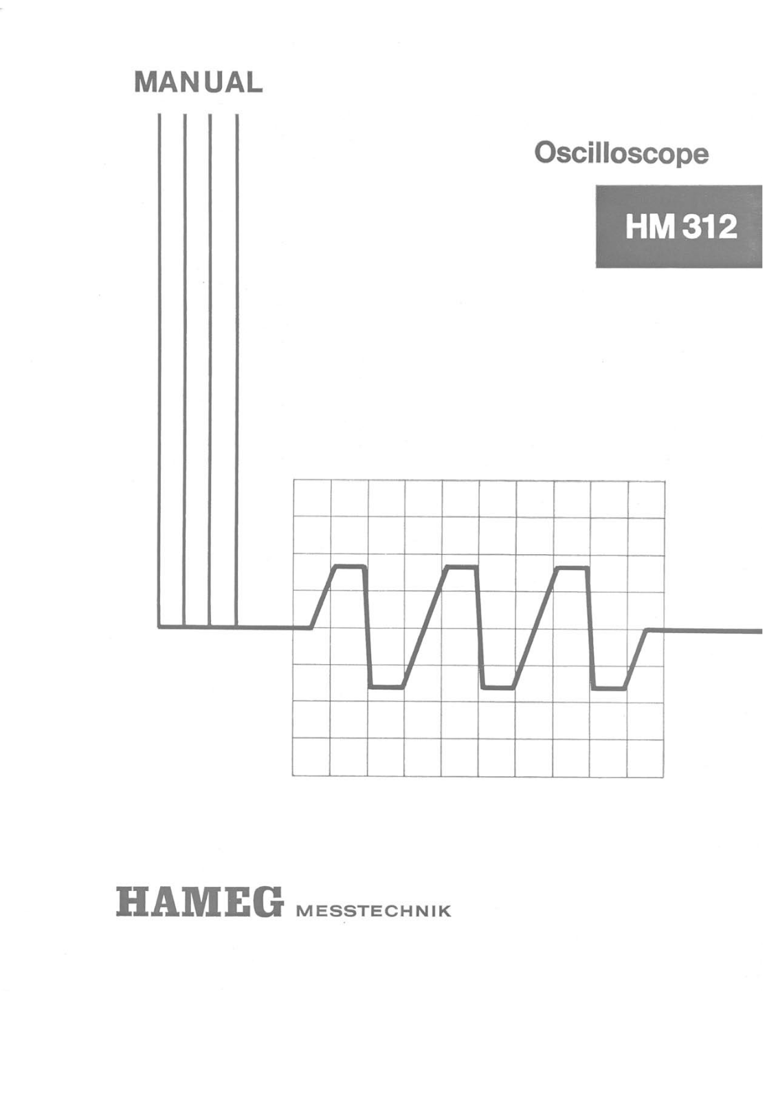 Hameg hm312 User Manual