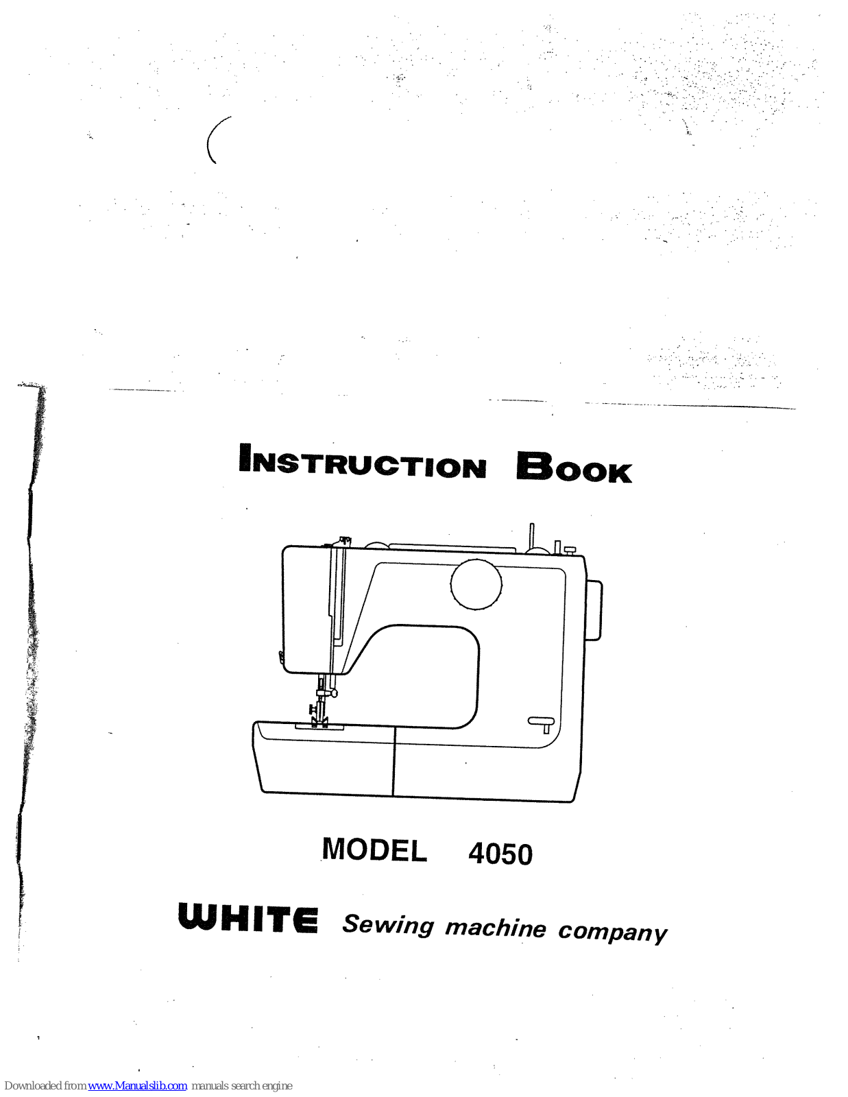 White 4050 Instruction Book - ManualMachine.com