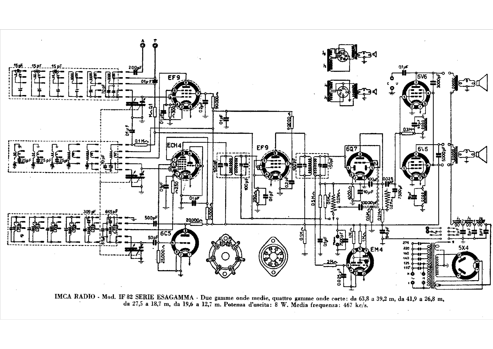 IMCA Radio if82 schematic