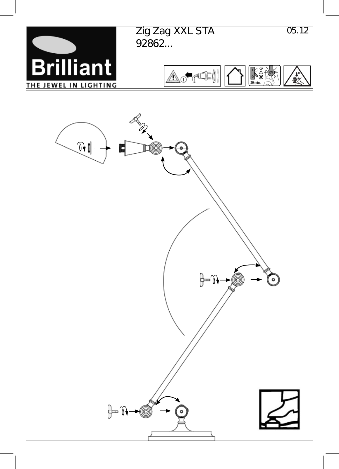 Brilliant Zig Zag XXL STA User Guide