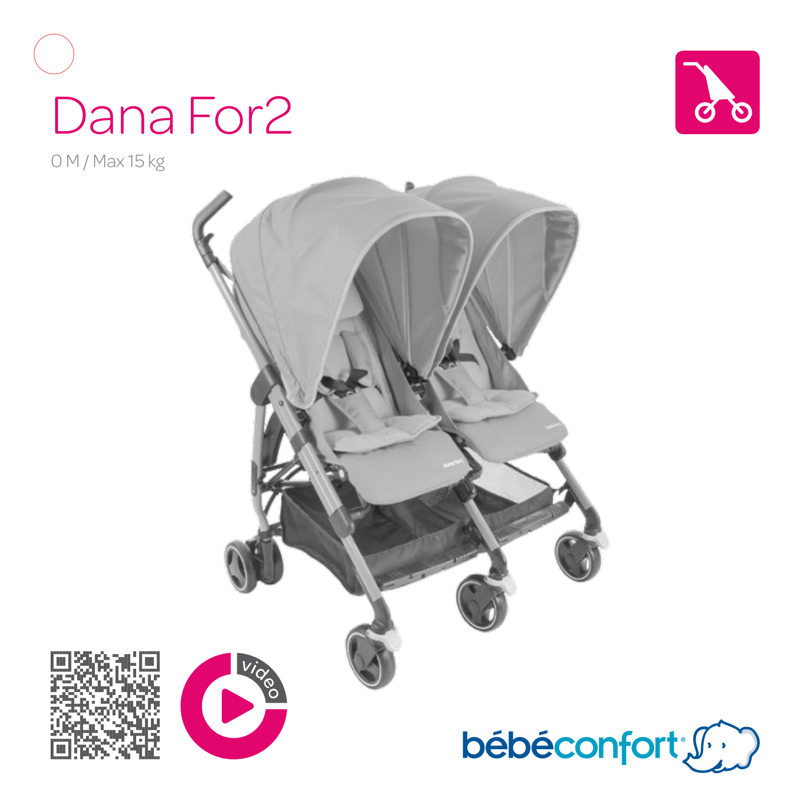 BEBE CONFORT Dana For2 Instructions For Use Manual