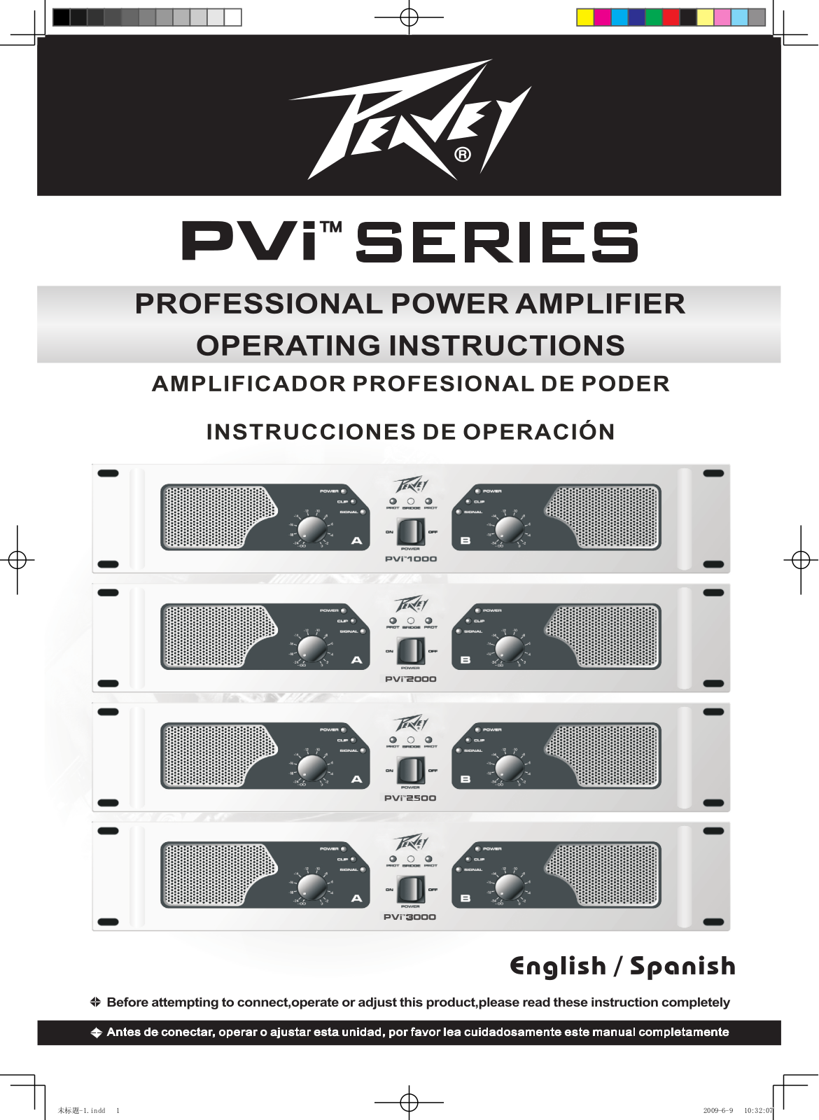 Peavey PVi 3000, PVi 2500, PVi 2000, PVi 1000 User guide - ManualMachine.com