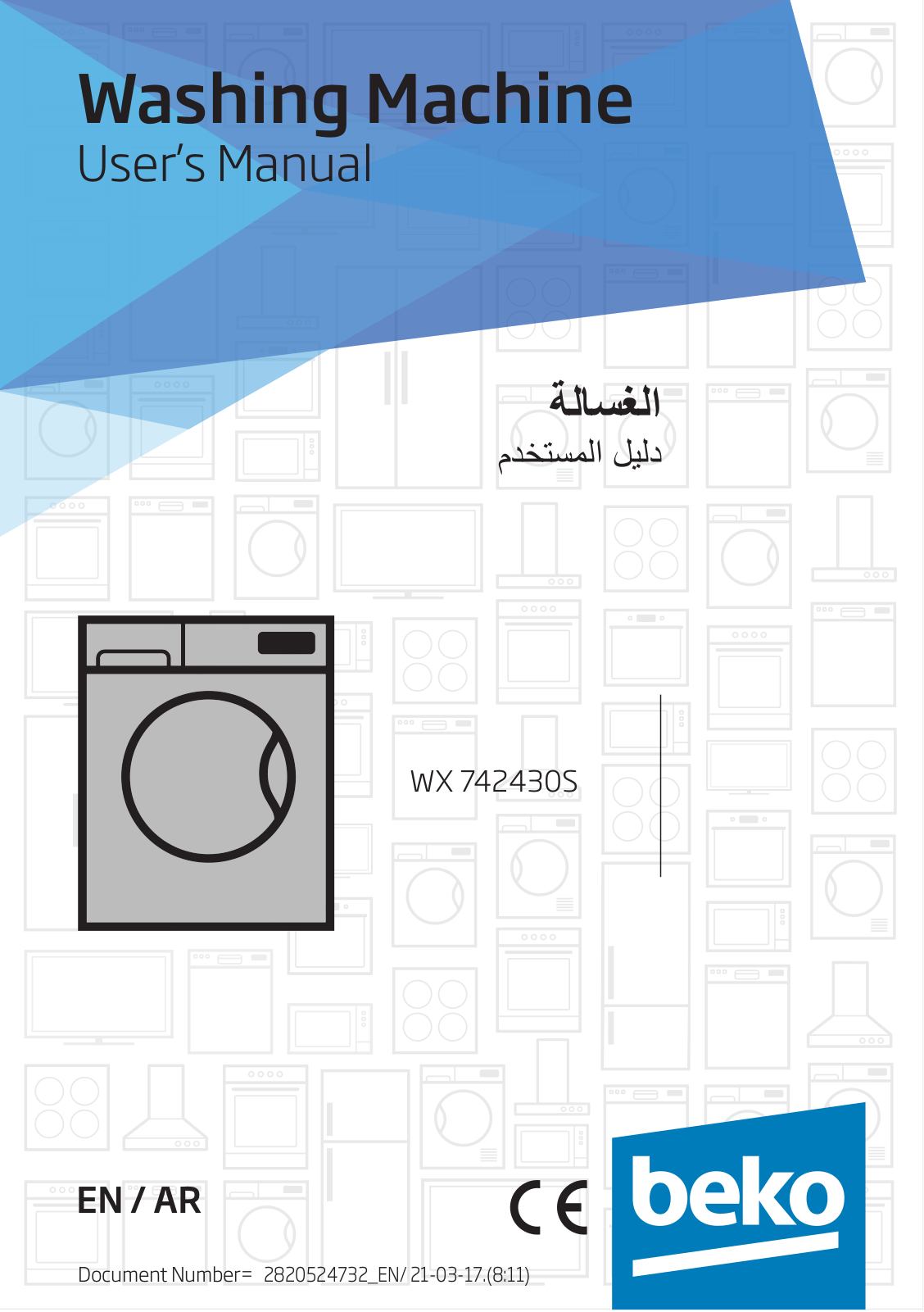 Beko WX 742430S User manual