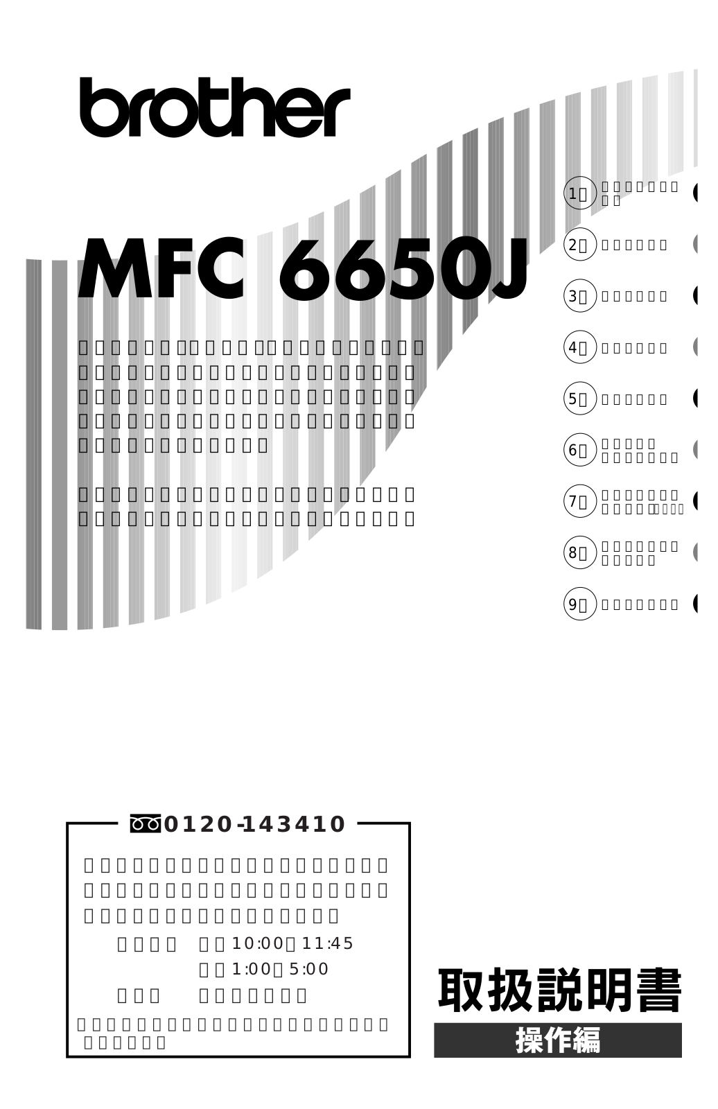 Brother MFC-6650J User manual