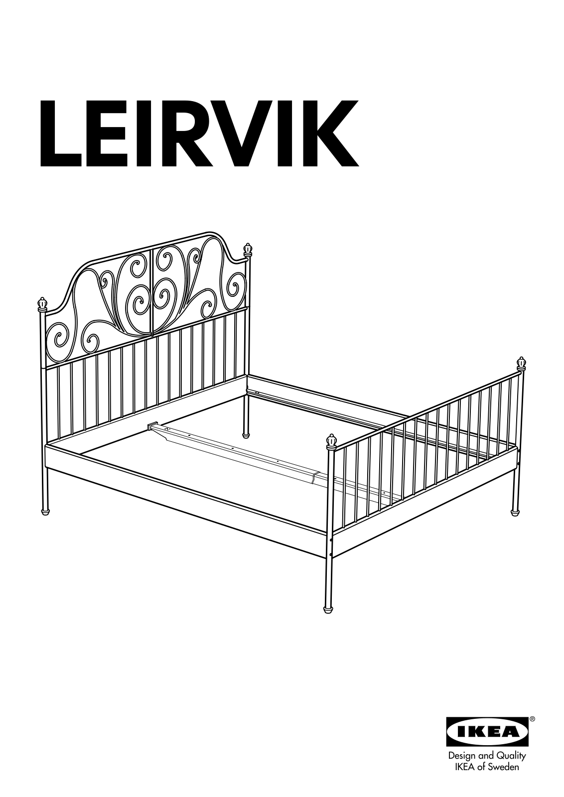 IKEA LEIRVIK User Manual