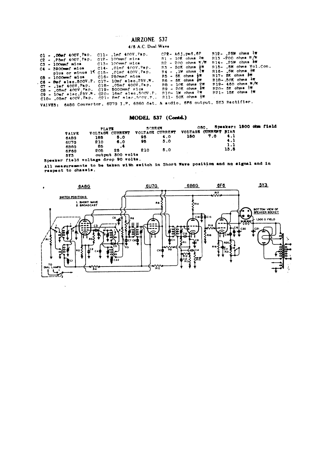 Airzone 537 Diagram - ManualMachine.com