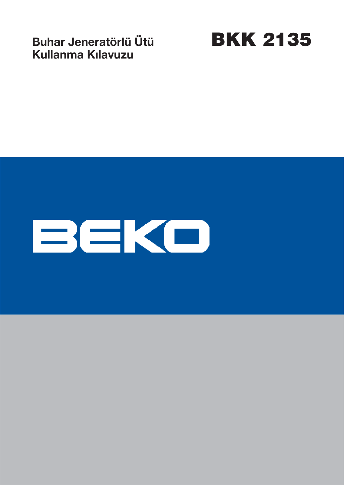Beko BKK 2135 User Manual