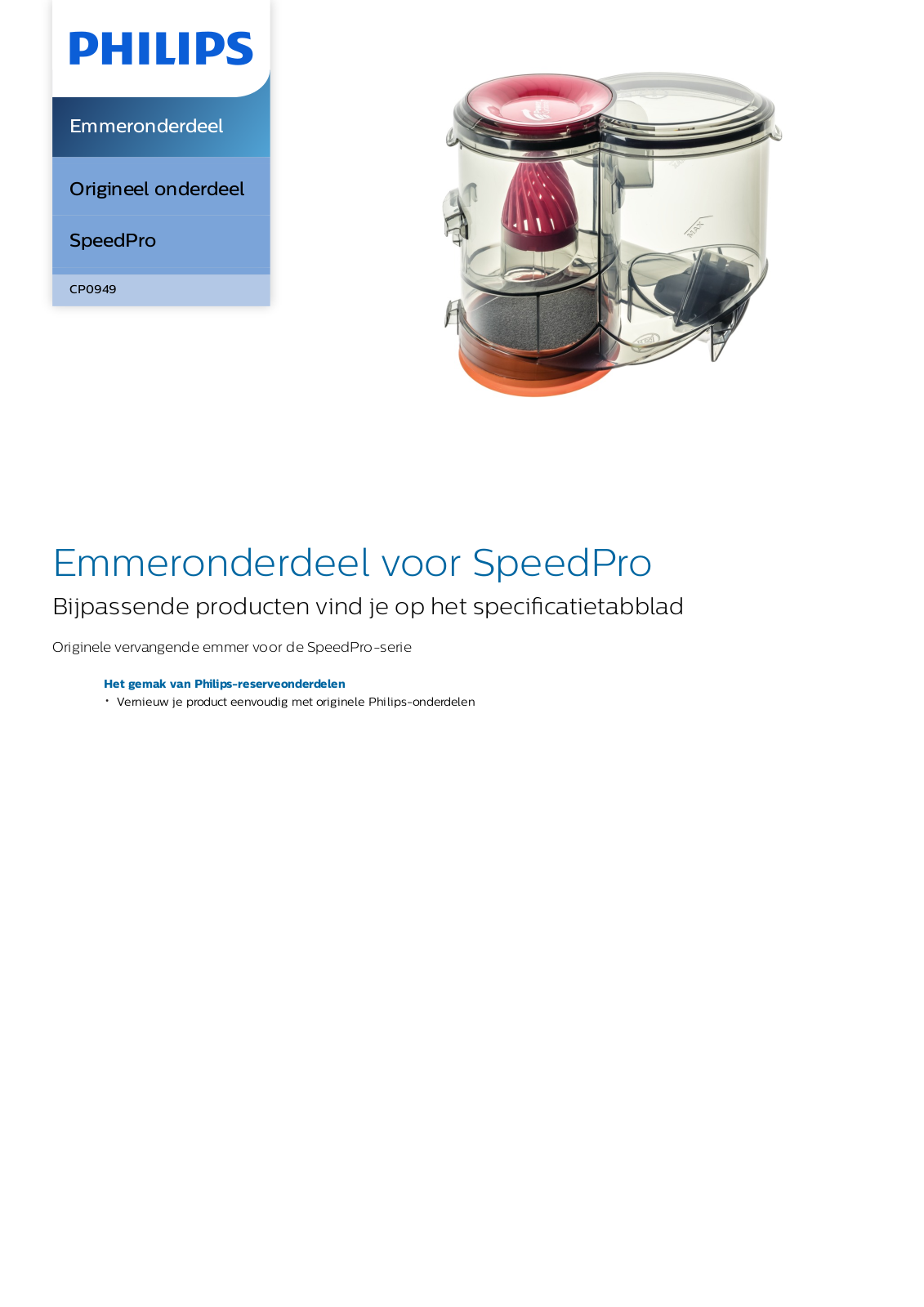 Philips CP0949/01 Leaflet - ManualMachine.com