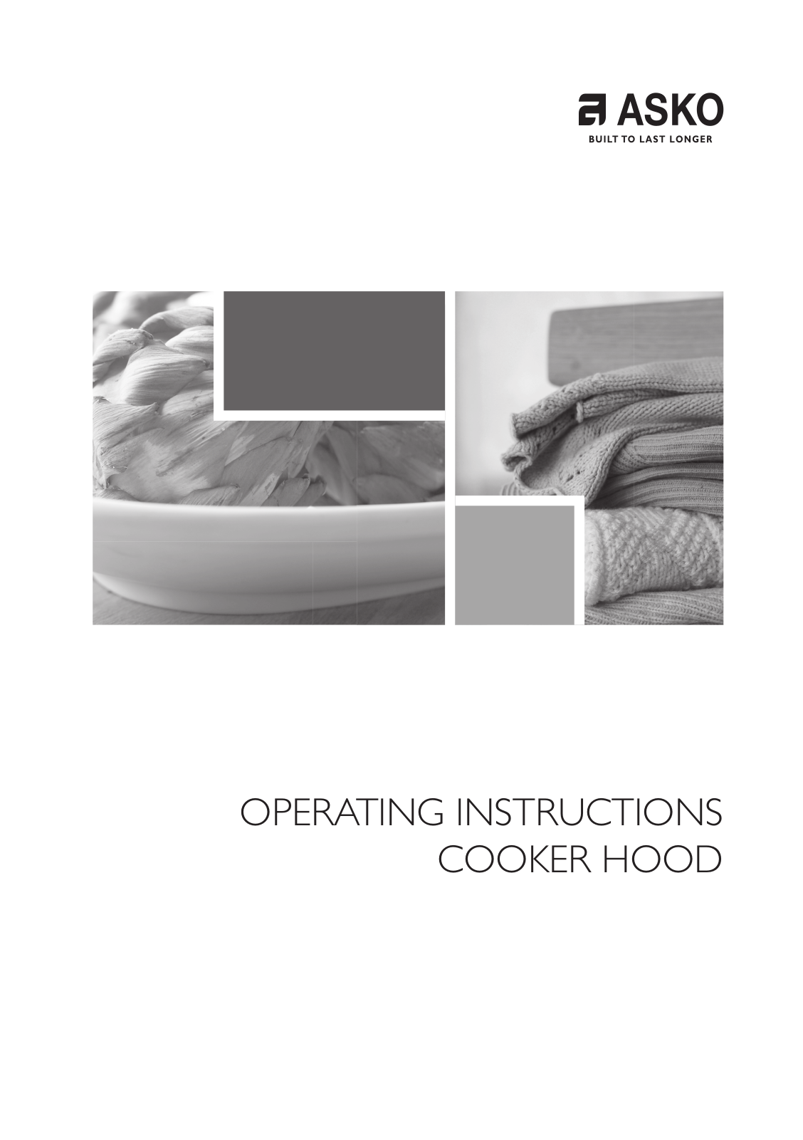 ASKO CC4840 Operating Instructions