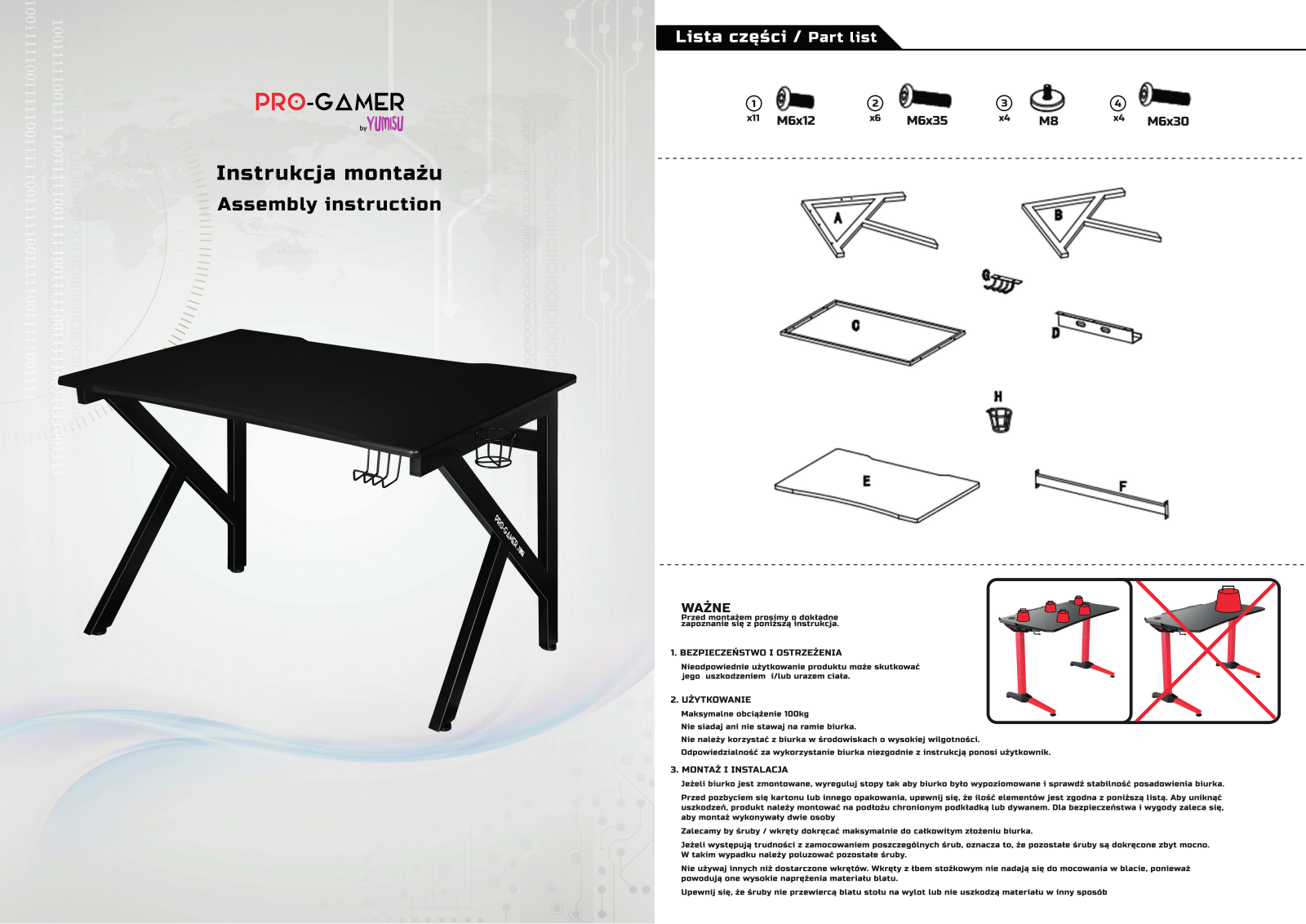 PRO-GAMER D-1000 User guide - ManualMachine.com
