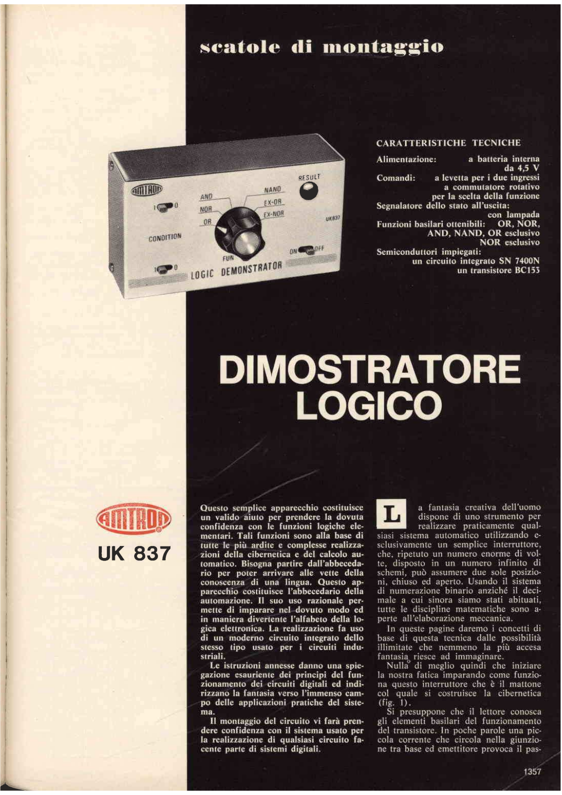 Amtron uk837 schematic