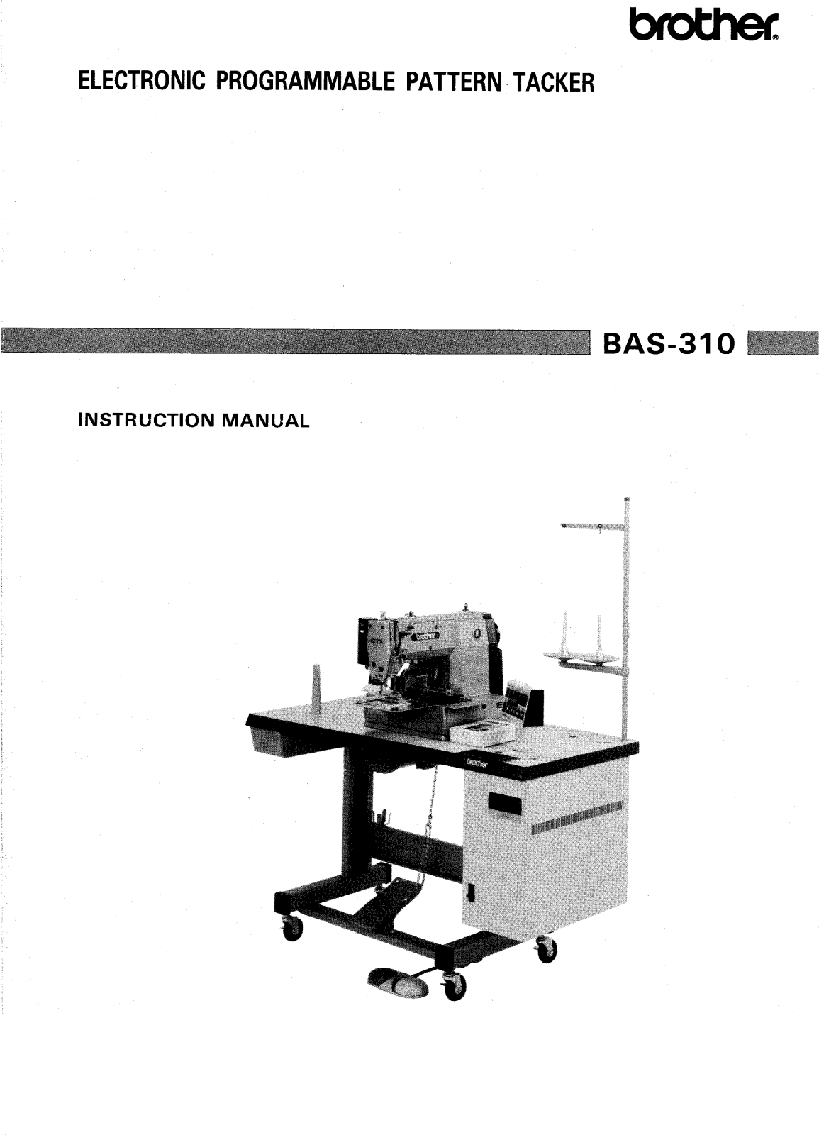 Brother BAS-310 User Manual